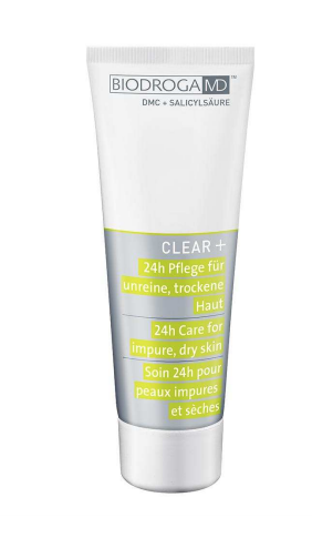 Clear + Crema 24 Horas Para Pieles Impuras Secas de Biodroga