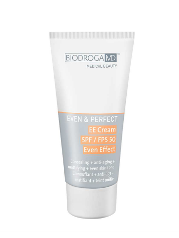 Crema Even Perfect EE con SPF 50 Tono Oscuro de Biodroga